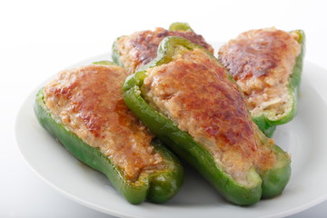 ピーマンの肉詰め