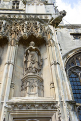 Fototapeta na wymiar Thomas Cranmer Statue Grand Entrance