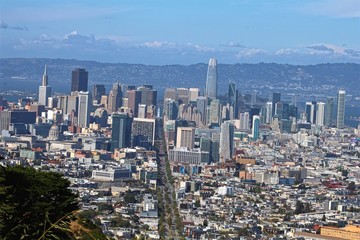 Downtown San Francisco city View