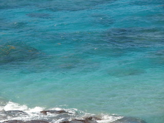 sea waves and rocks