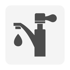 faucet plumbing icon
