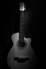 Obraz na płótnie Canvas Guitar Acoustic