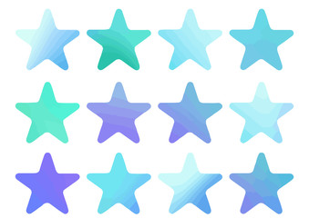 Obraz premium 水彩 星 素材 water color star