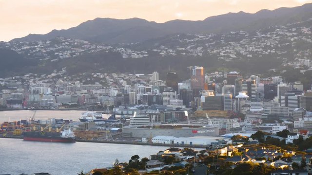 Cinematic Wellington Afternoon, Golden Hour New Zealand