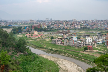 City Beside a River