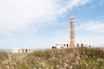 Fototapeta na wymiar Cabo Polonio Lighthouse, Rocha, Uruguay; a beautiful tourist destination