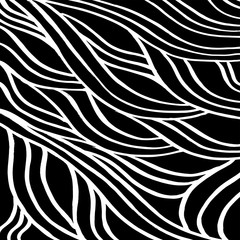 Fototapeta premium Grunge style. Abstract texture. Background. Brush pattern. White and black vector.