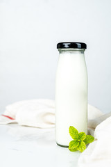 dairy products and milk,fresh milk with space for your design