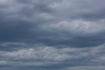 Fototapeta premium 梅雨の空と雲(5月)