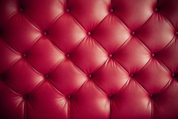 Fototapeta premium luxury red leather sofa