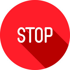 stop sign icon vector illustration