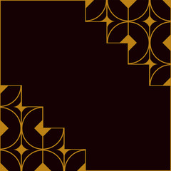 Abstract geometrical frame. Vector illustration. EPS 10