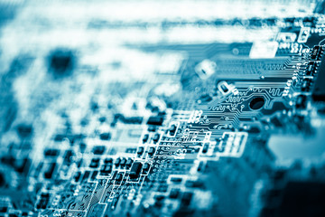 Abstract,close up of Mainboard Electronic background.
(logic board,cpu motherboard,circuit,system...