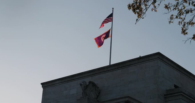 The Federal Reserve headquarters in Washington, DC