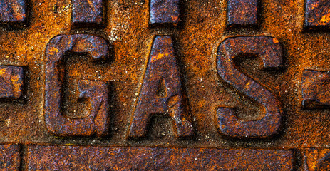 Gas Prägung Gusseisen