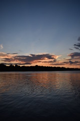 atardecer en tortuguero