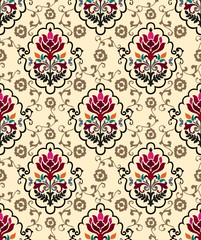 Elegant vintage baroque frame scroll ornament engraving border floral retro pattern antique style acanthus foliage swirl decorative design element Ideal for printing on fabric or paper for wallpapers,