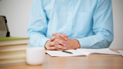 Obraz premium 学習・男性