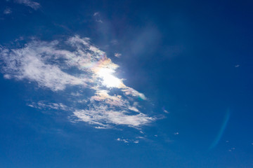 真冬の空と雲(２月)