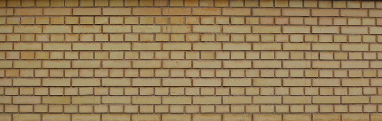 Wall of yellow brick