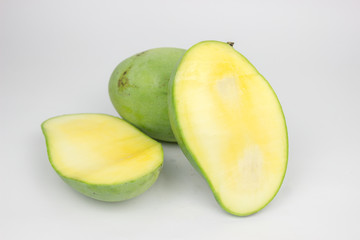 Mango on a white background