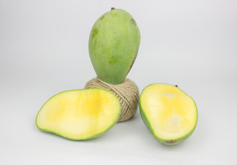 Mango on a white background