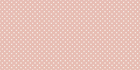 Small white polka dot pattern on burly wood background color.