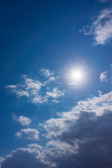 真冬の空と雲(２月)