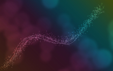 abstract blue background with space