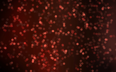 Plakat abstract background with red bubbles