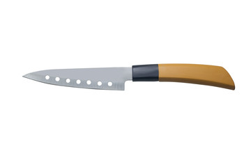 Cooking knives on a white background,with clipping path