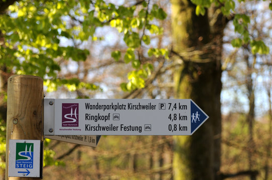 Traumschleife Kirschweiler Festung im Nationalpark Hunsrück-Hochwald