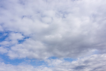 Fototapeta premium 真冬の空と雲(２月)