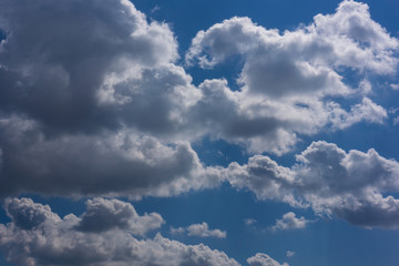 真冬の空と雲(２月)