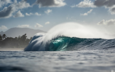 waves on the sea