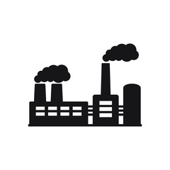 Vector illustration of industry icon, Factory icon.