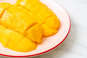 fresh and golden mango