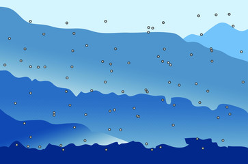 Obraz premium abstract blue background