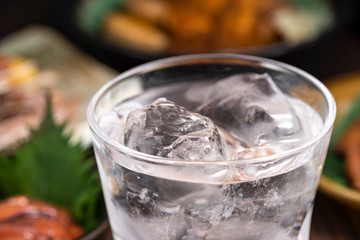 焼酎 オン・ザ・ロック 居酒屋