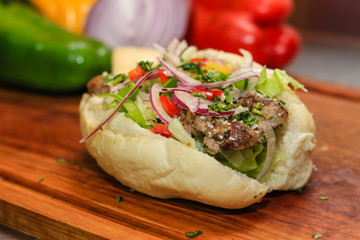 pão com linguiça, choripan