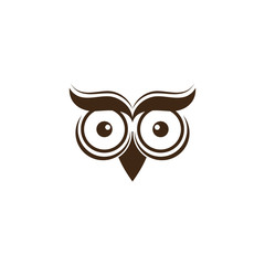 Owl Logo Template Vector