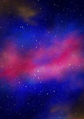 宇宙　赤 © 華林檎