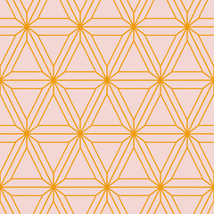 Fototapeta premium Abstract geometric seamless pattern. Vector illustration. EPS 10