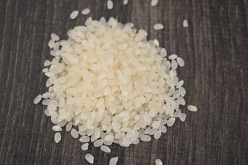Closeup of white rice – can be used as a background