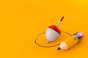 Fishing float with pencil © Talaj