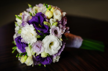 Wedding. The bride's bouquet. Wedding bouquet .