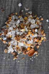 Colorful American steak spice - can be used as a background