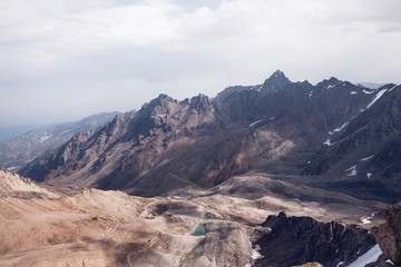Fototapeta premium Ala-tau mountains Almaty Kazakhstan 2020