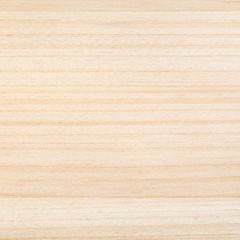 Fototapeta premium square wooden background - unpainted pine plank with horizontal wood pattern close up