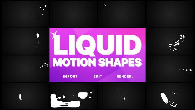 Liquid Motion Shapes is a cool collection Motion Graphica Pack. Just drop it into your project. Alpha channel included. Easy to customize with your favorite software. More elements in our portfolio.